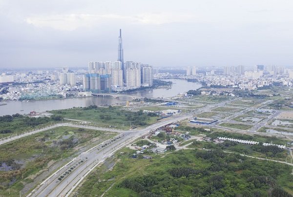 TP. Hồ Chí Minh xin sáp nhập 3 quận thành lập thành phố phía Đông. Ảnh minh họa: TTXVN