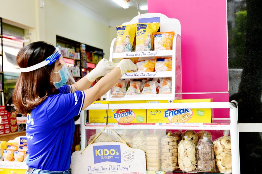 Kido chính thức quay trở lại thị trường bánh kẹo. Ảnh: doanh nghiệp cung cấp