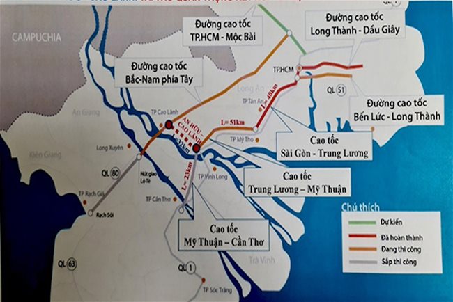 FUTA Group muốn đầu tư cao tốc An Hữu- Cao Lãnh. Ảnh: dongthap.gov.vn