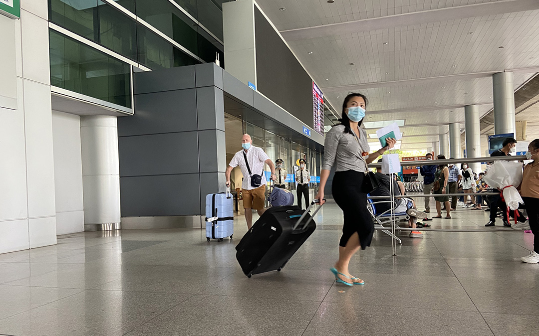 ga quốc tế sân bay TSN_Minh Hoàng