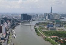 Bán đảo Thủ Thiêm. Ảnh: Minh Hoàng