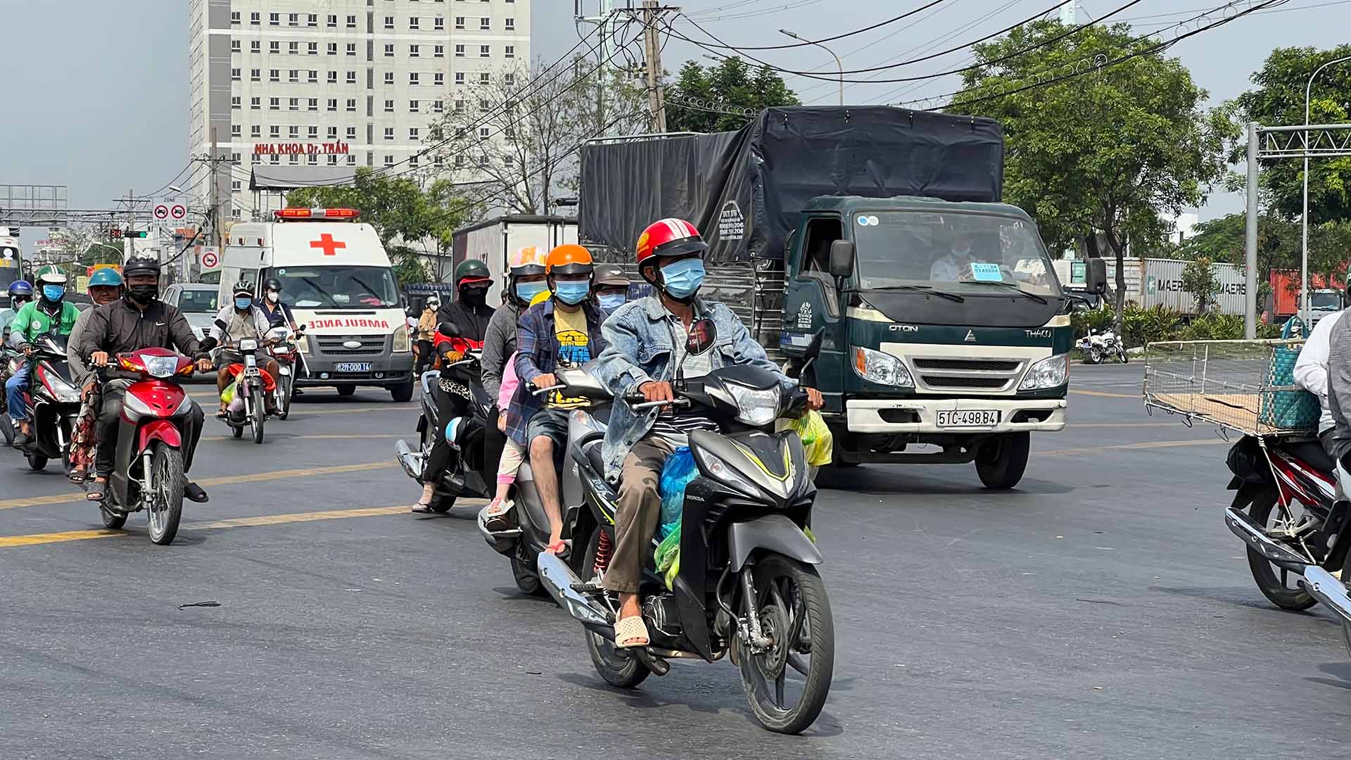 Điểm đen tai nạn giao thông. Ảnh: Minh Hoàng