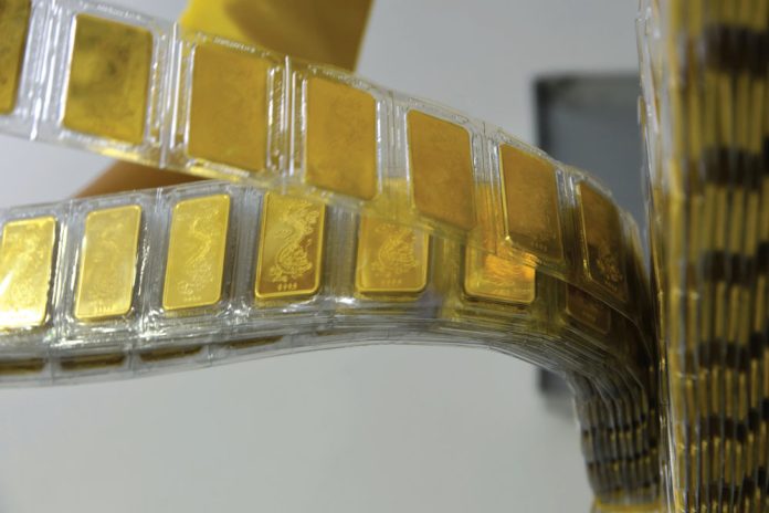 Đấu thầu vàng miếng với giá tham chiếu 88,6 triệu đồng/lượng trong phiên 21-5